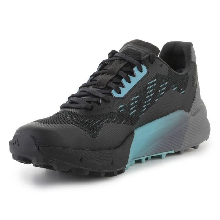 Vyriški bėgimo bekele bateliai adidas Terrex Agravic Flow 2 GTX, juodi
