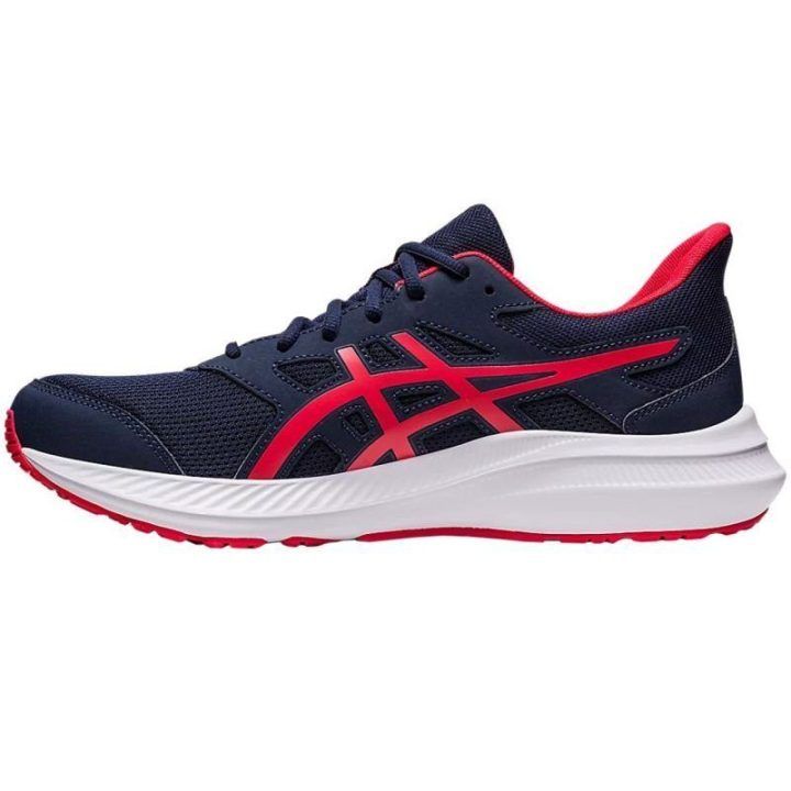 Vyriški bėgimo bateliai Asics Jolt 4, tamsiai mėlyni ir raudoni