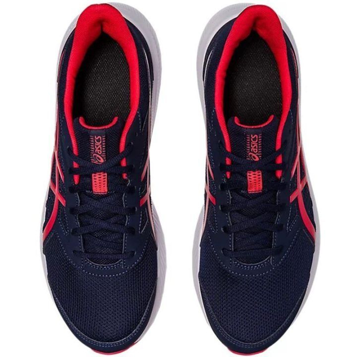 Vyriški bėgimo bateliai Asics Jolt 4, tamsiai mėlyni ir raudoni