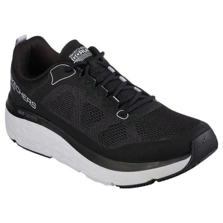 Vyriški amortizuojantys sportbačiai Skechers Max Cushioning Delta, juodi