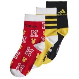 Vaikiškas kojinių rinkinys adidas Mickey Mouse, 3 poros, įvairiaspalvis