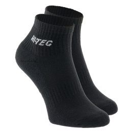 Vidutinio ilgio kojinės Hi-tec Quarro Pack II, juodos