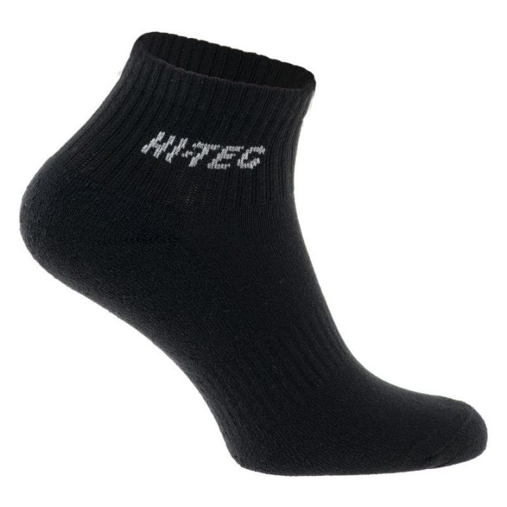 Vidutinio ilgio kojinės Hi-tec Quarro Pack II, juodos