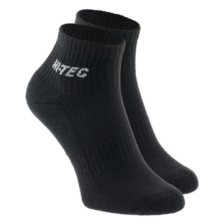 Vidutinio ilgio kojinės Hi-tec Quarro Pack II, juodos