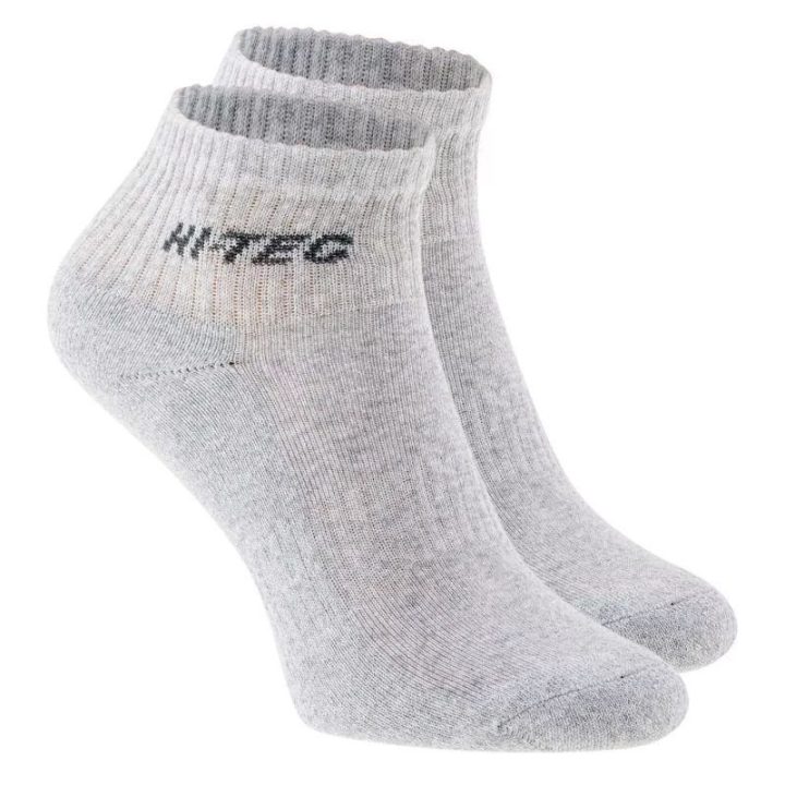 Vidutinio ilgio kojinės Hi-Tec Quarro Pack II, pilkos melanžinės