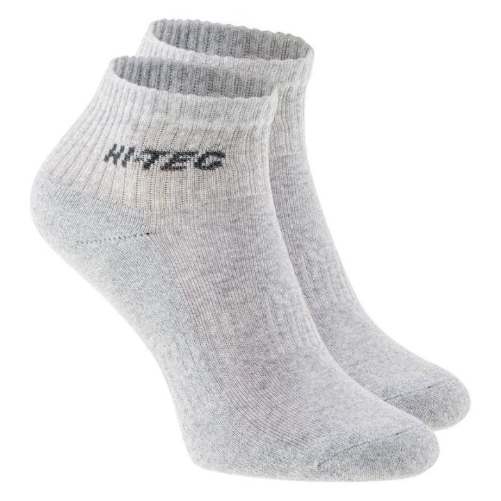 Vidutinio ilgio kojinės Hi-Tec Quarro Pack II, pilkos melanžinės