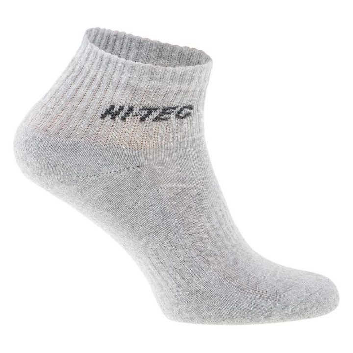 Vidutinio ilgio kojinės Hi-Tec Quarro Pack II, pilkos melanžinės
