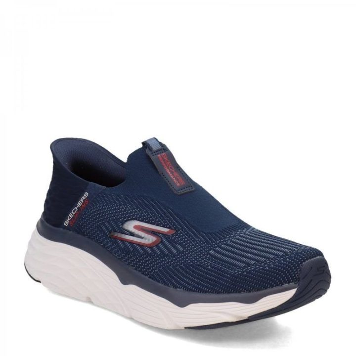 Vyriški įspiriami sportbačiai Skechers Max Cushioning Advantageous, tamsiai mėlyni