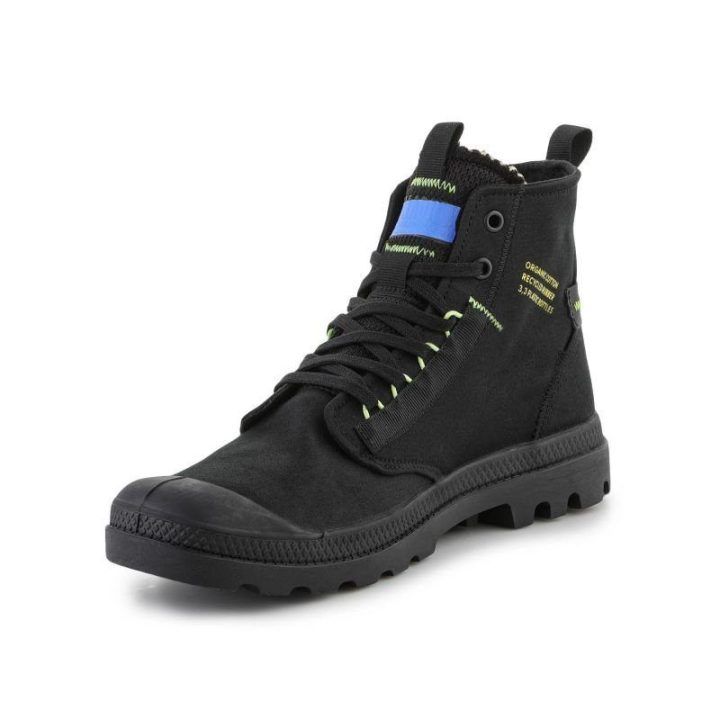 Uniseks aukšti sportbačiai Palladium Pampa HI Re-Craft, juodi