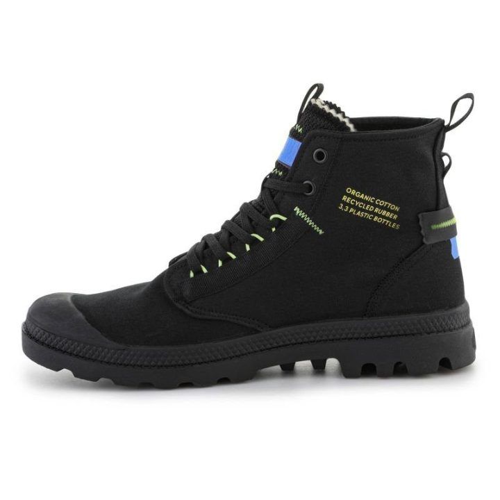 Uniseks aukšti sportbačiai Palladium Pampa HI Re-Craft, juodi