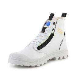 Uniseks aukšti sportbačiai Palladium Pampa HI Re-Craft, balti