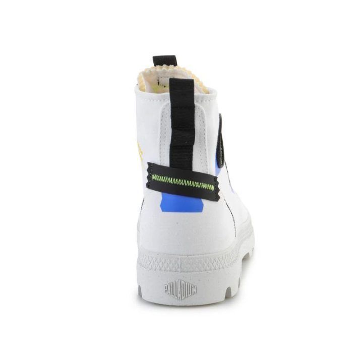 Uniseks aukšti sportbačiai Palladium Pampa HI Re-Craft, balti