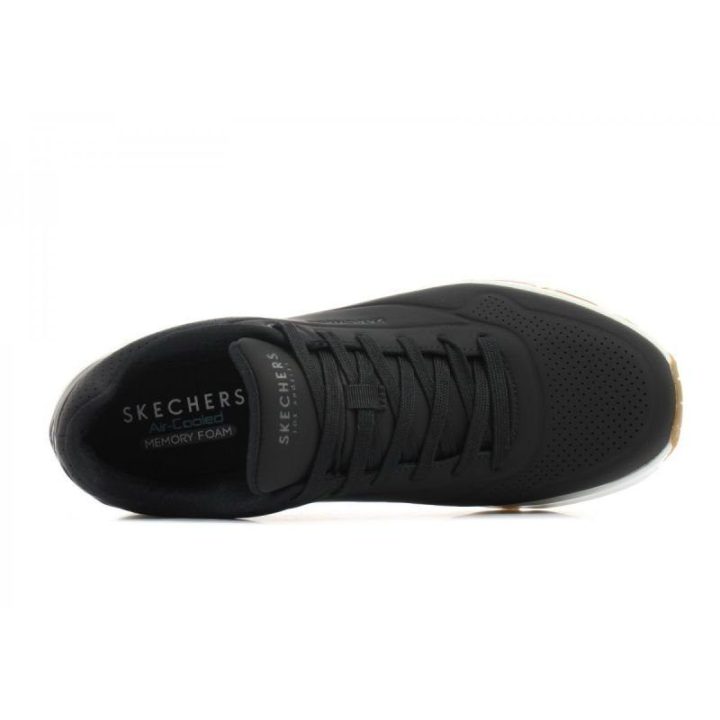 Vyriški sportbačiai Skechers Uno Stand On Air, juodi