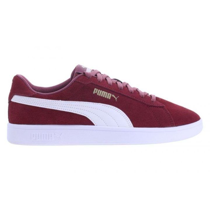 Uniseks žemo profilio sportbačiai Puma Smash 3.0 L, bordo