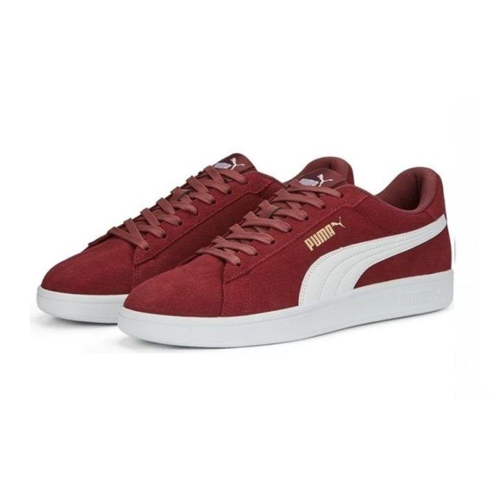 Uniseks žemo profilio sportbačiai Puma Smash 3.0 L, bordo