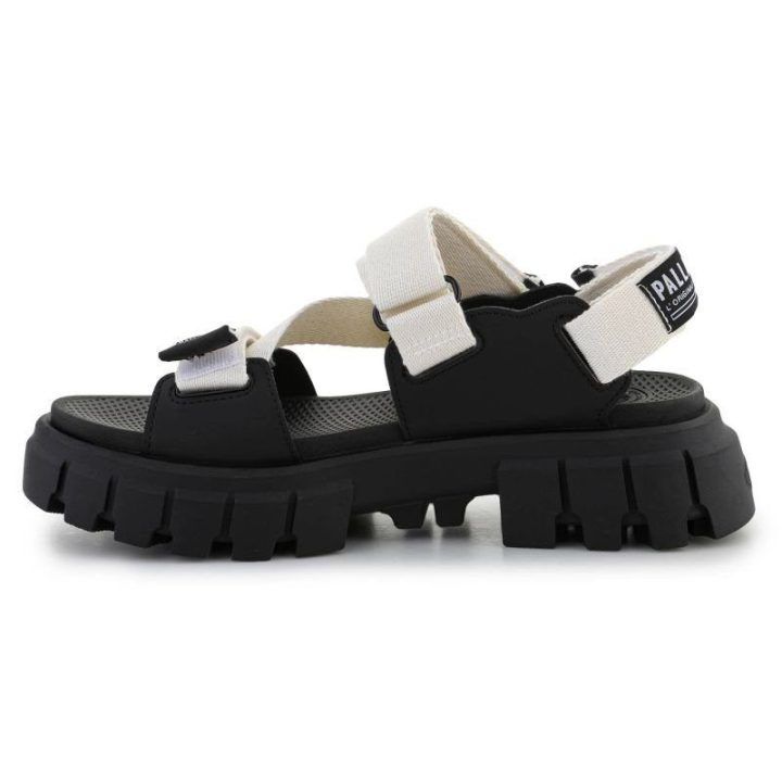 Moteriškos basutės su platforma Palladium Revolt Sandal, tamsiai chaki