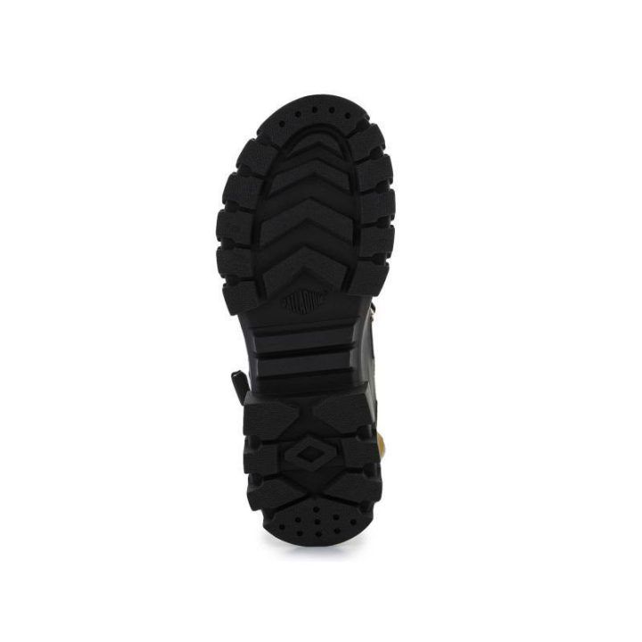 Moteriškos basutės su platforma Palladium Revolt Sandal, tamsiai chaki