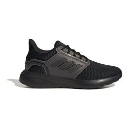 Vyriški žemo profilio bėgimo bateliai adidas EQ19 Run, juodi