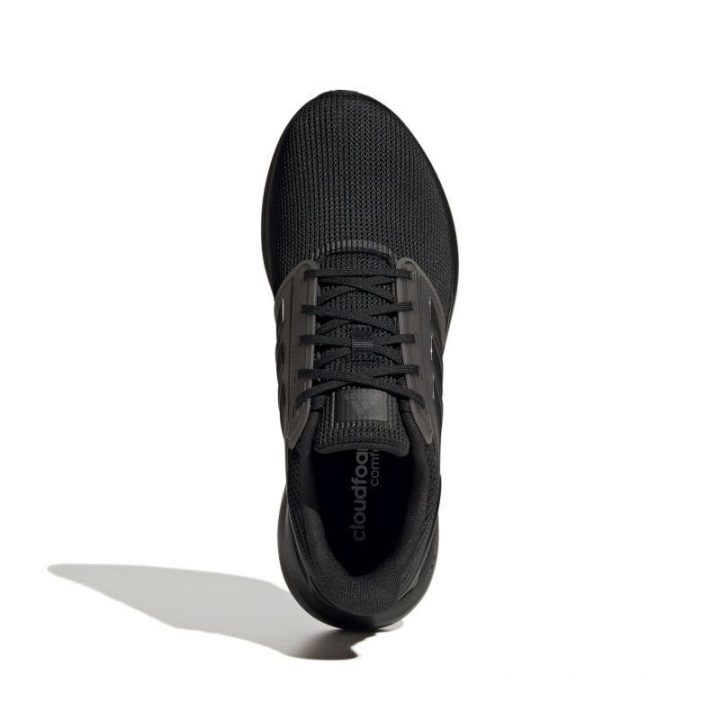 Vyriški žemo profilio bėgimo bateliai adidas EQ19 Run, juodi