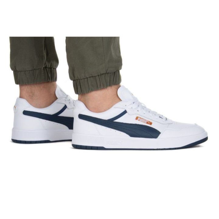 Vyriški žemo profilio sportbačiai Puma Court Ultra, balti