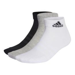 Uniseks kojinių rinkinys adidas Cushioned, 3 poros, trijų spalvų