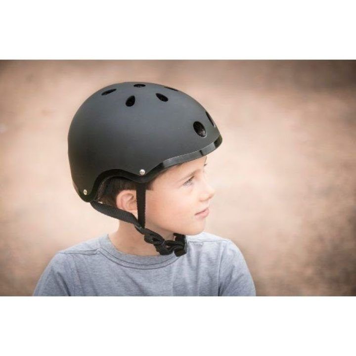 Vaikiškas šalmas HORNIT Black S 48–53 cm