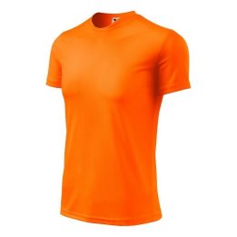 Vaikiški greitai džiūstantys marškinėliai Malfini Fantasy, oranžiniai