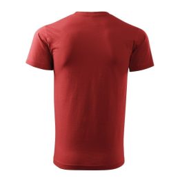 Vyriški medvilniniai marškinėliai Malfini Heavy New, bordo