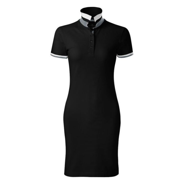Moteriška medvilninė suknelė Malfini Dress Up, juoda