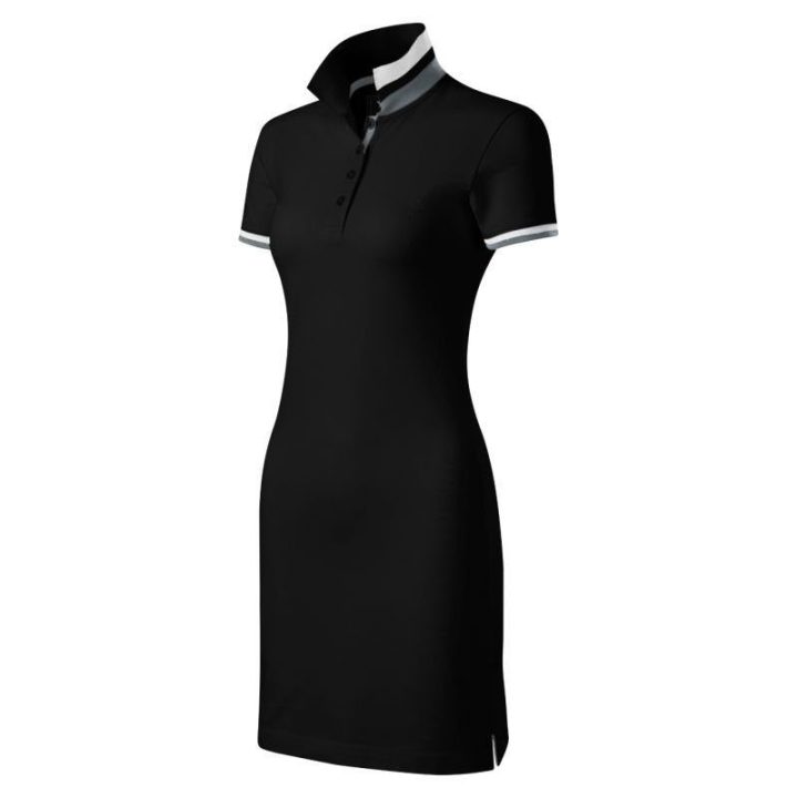 Moteriška medvilninė suknelė Malfini Dress Up, juoda
