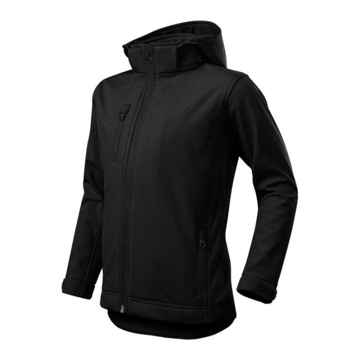Vaikiška softshell striukė Malfini Performance, juoda
