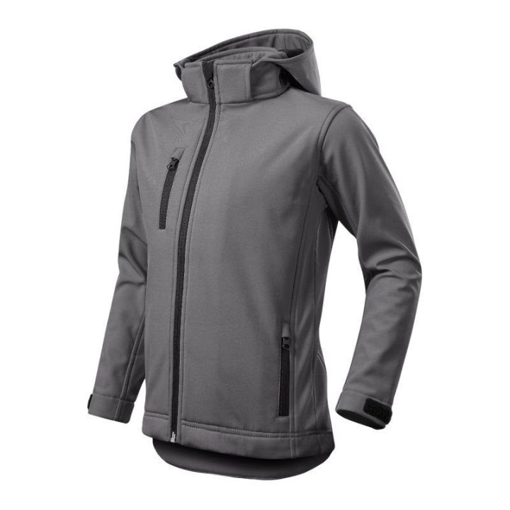 Vaikiška softshell striukė Malfini Performance, grafito