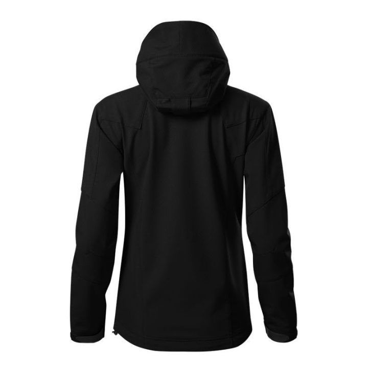 Moteriška turistinė striukė Malfini Softshell Nano, juoda