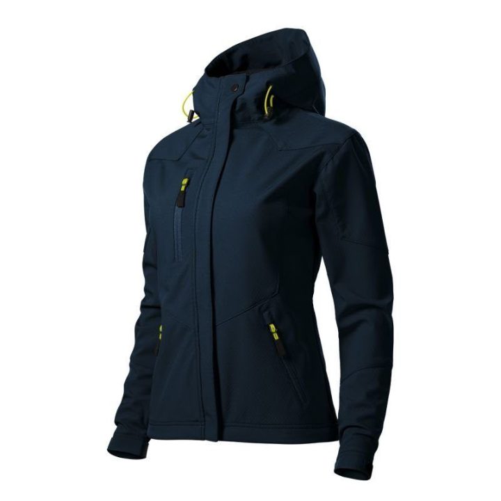 Moteriška striukė Malfini Softshell Nano, tamsiai mėlyna