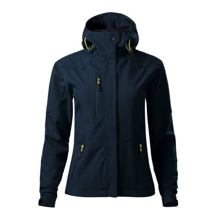 Moteriška striukė Malfini Softshell Nano, tamsiai mėlyna