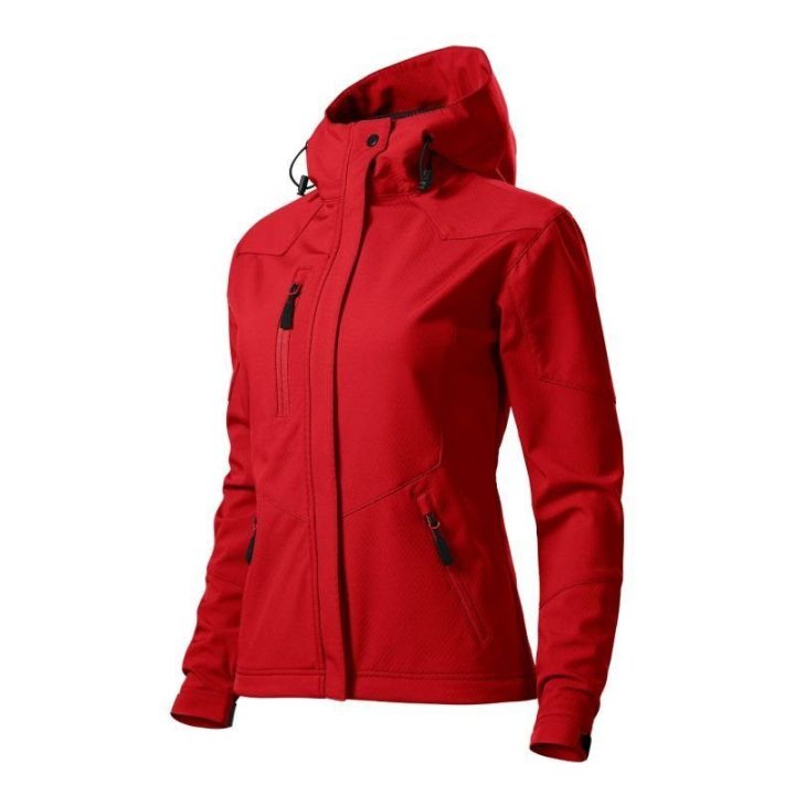 Moteriška softshell striukė Malfini Nano, raudona