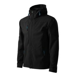 Vyriška softshell striukė su gobtuvu Malfini Nano, juoda