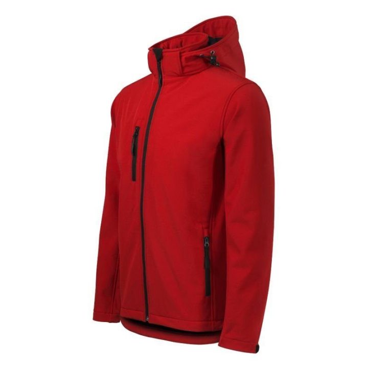 Vyriška turistinė softshell striukė Malfini Performance, raudona