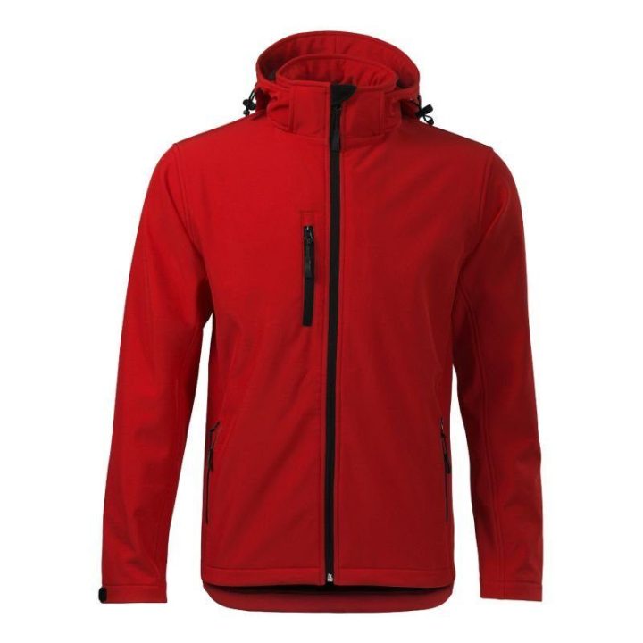 Vyriška turistinė softshell striukė Malfini Performance, raudona