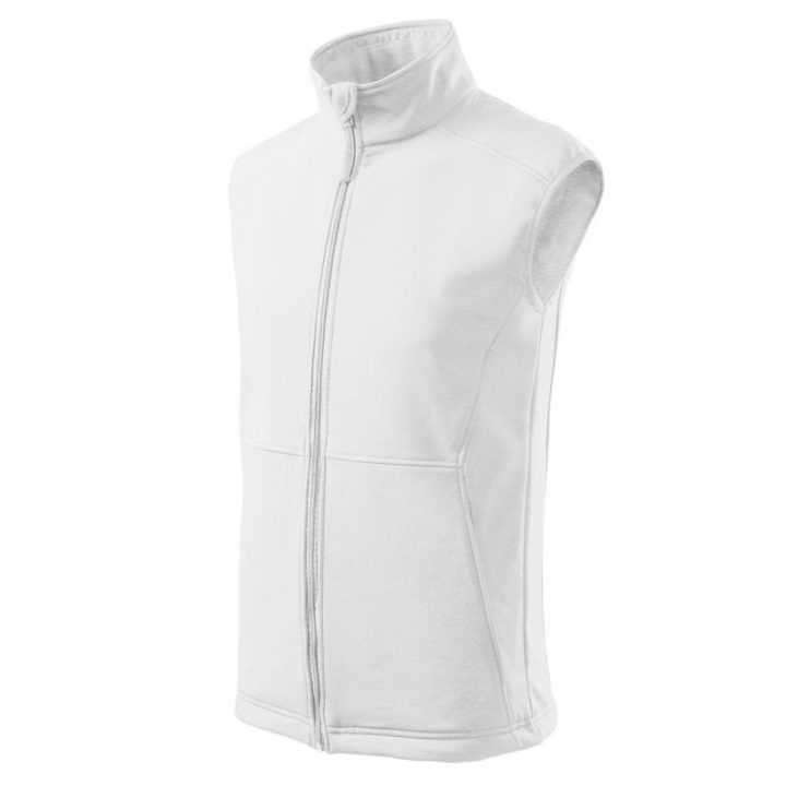 Vyriška dviejų sluoksnių softshell liemenė Adler Vision, balta