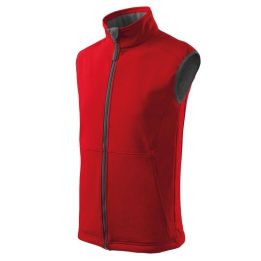 Vyriška dviejų sluoksnių softshell liemenė Adler Vision, raudona
