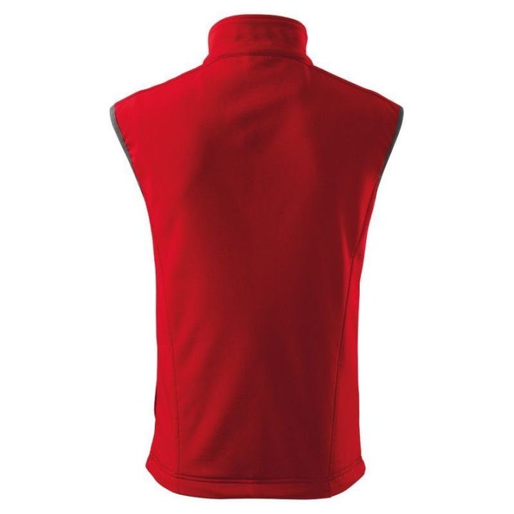 Vyriška dviejų sluoksnių softshell liemenė Adler Vision, raudona