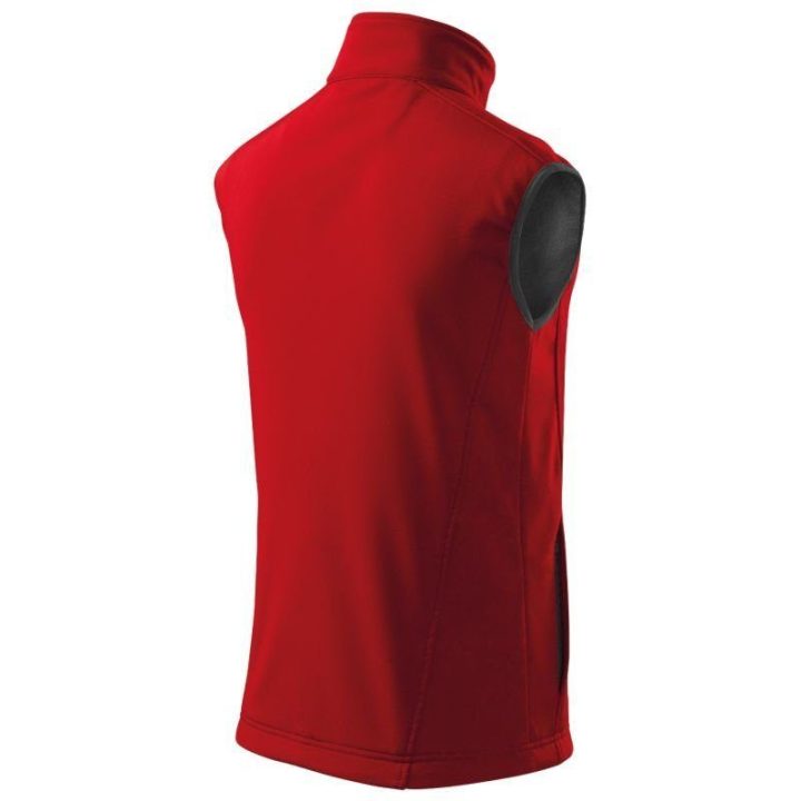 Vyriška dviejų sluoksnių softshell liemenė Adler Vision, raudona