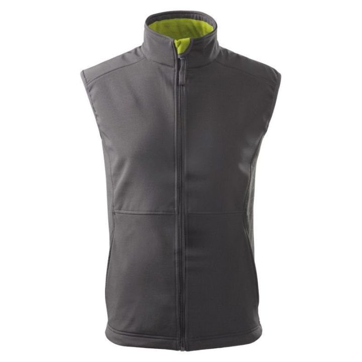 Vyriška dviejų sluoksnių softshell liemenė Adler Vision, pilka