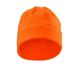 Flisinė kepurė 2 viename Malfini HV Practic, oranžinė