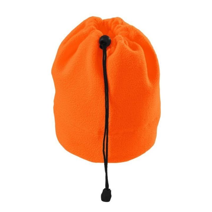 Flisinė kepurė 2 viename Malfini HV Practic, oranžinė