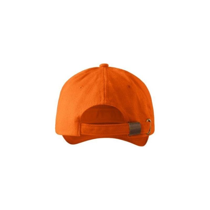 Uniseks medvilninė kepurė Malfini 5P, oranžinė