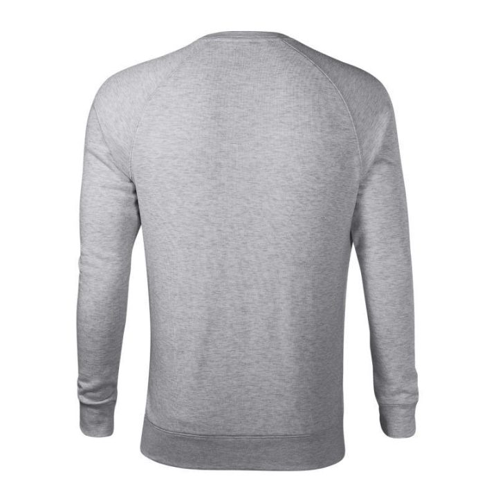 Vyriškas džemperis Malfini Merger, sidabro melanžo