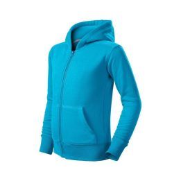 Vaikiškas džemperis su gobtuvu Malfini Trendy Zipper, turkio