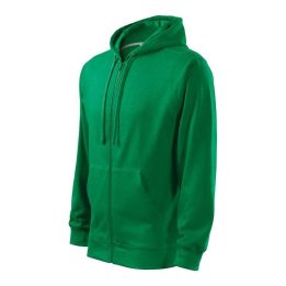 Vyriškas džemperis su užtrauktuku Malfini Trendy Zipper, žalias